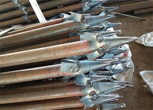 周矶管理区管棚钢花管